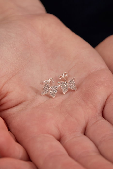 Heliophilia Silver Pendientes de Plata de Ley 925